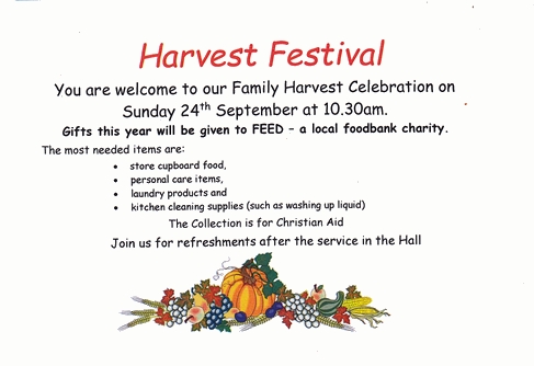 Harvest Flyer