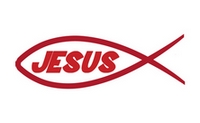 Jesus name in Icthus symbol