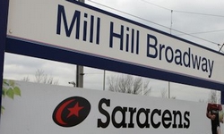 Mill Hill Broadway Station Sign