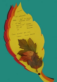 Creative Arts Leaves poster