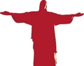 Jesus arms outstretched Image